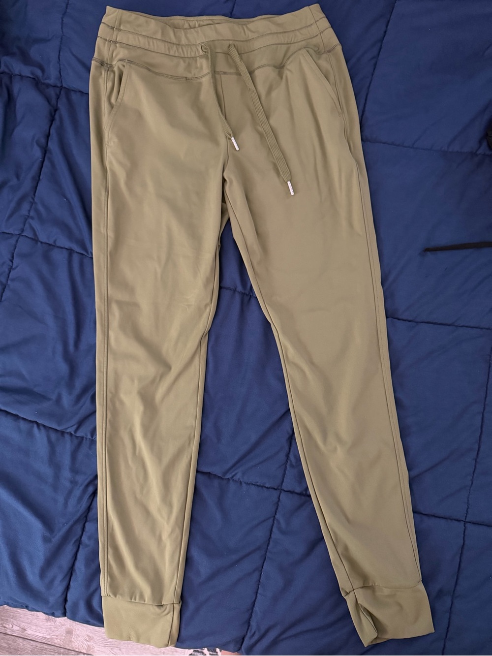 Halara softlyzero plush high waisted drawstring joggers size large tall